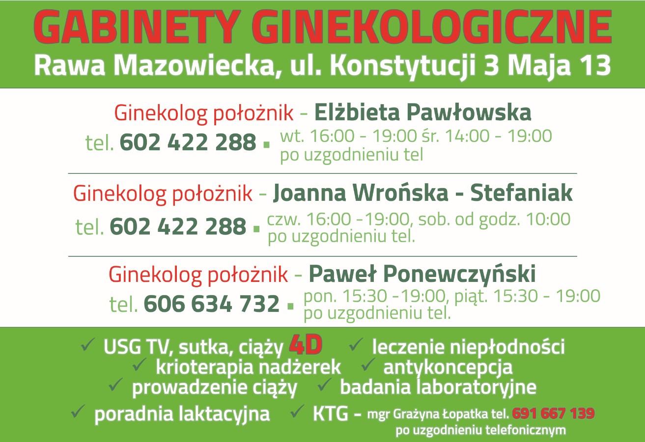 ginekolog RAWA MAZOWIECKA